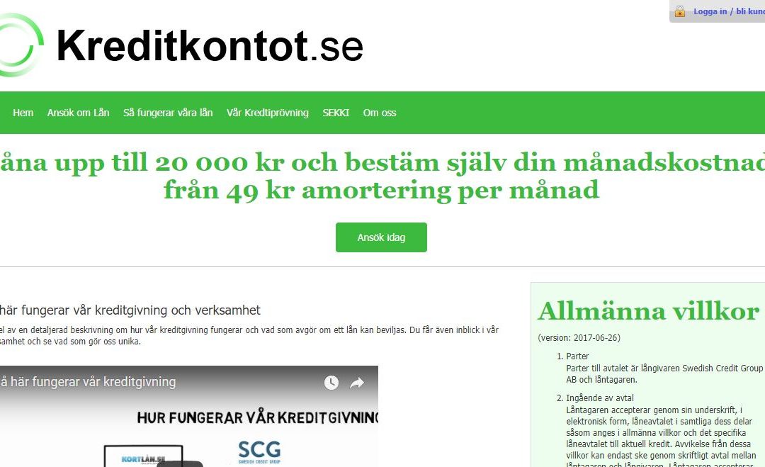 Kreditkontot.se